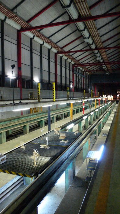 Installations deWink Witholt  aux anciennes halles de locomotives CFF (futur Pôle muséal de lausanne)