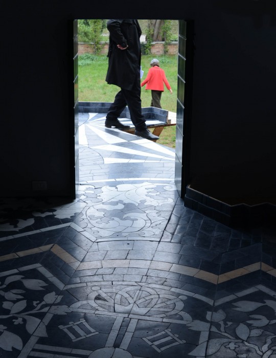 Katrin Sigurdardôttir, installation dans la vieille "lavandiera" du Palazzo Zenobio