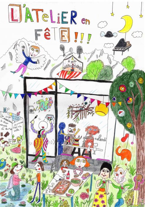 fête à l'atelierr